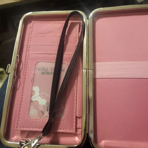 Boutique Baellerry Black Bow Detail Wallet - Picture 6 of 8